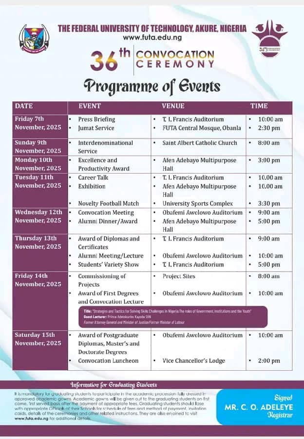 Convocation ceremony  banner