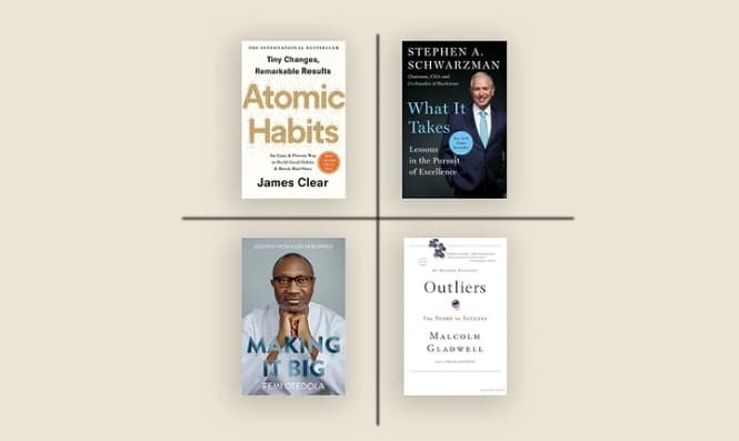 Spiritual, Financial, Personal Development Books as well. Highly recommended ones