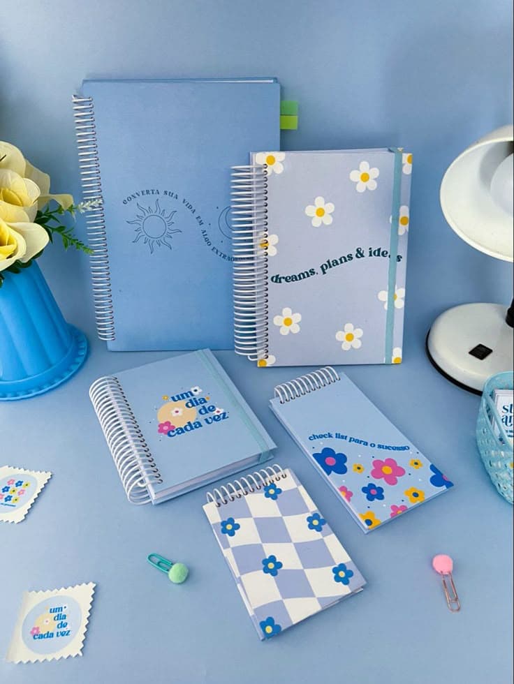 Journals, planners, and fancy pens