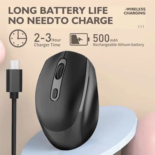 Generic 2.4G Rechargeable Dual Mode Wireless BT Mouse